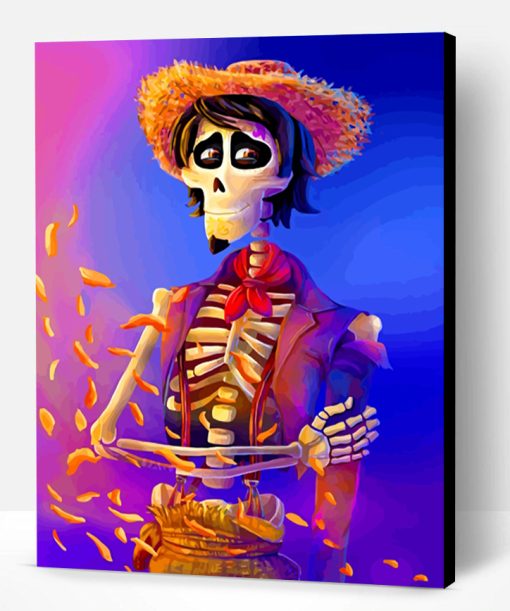 Coco Hector Skull Paint By Number