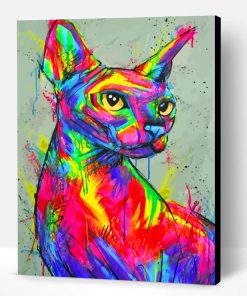 Colorful Sphinx Paint By Number