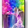 Colorful Tree Art Paint By Number