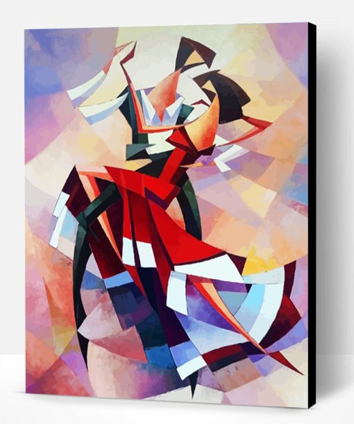 Cubism Flamenco Dancers Paint By Number