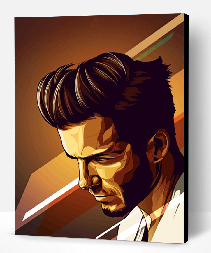 David Beckham Paint By Numbers - Paint By Numbers PRO