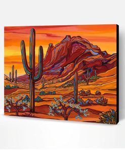 Desert Art Paint By Number