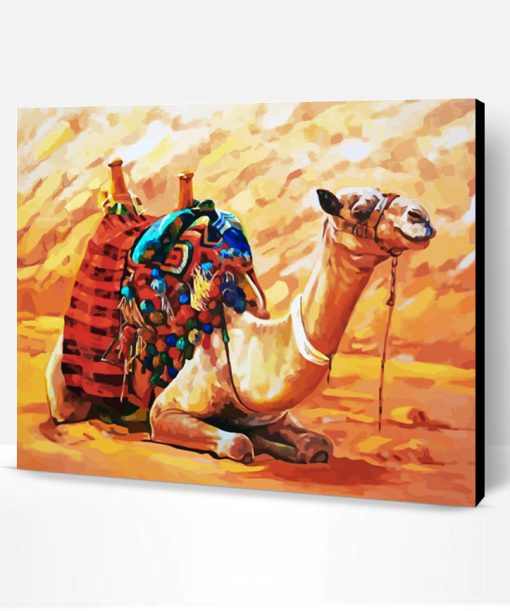 Desert Camel Paint By Number