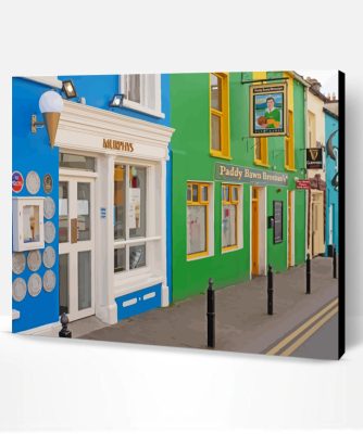 Murphy's Ice Cream Store Dingle Town Paint By Number