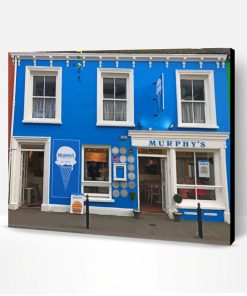 Dingle Town Murphy's Ice Cream Store Paint By Number