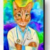 Doctor Cat Paint By Number