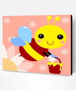 Easy Bee Paint By Number