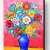Flowers Bouquet Art Paint By Number