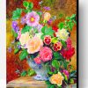 Flowers Bouquet In Vase Paint By Number