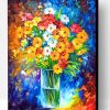 Flowers Vase Art Paint By Number