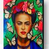 Frida And Butterflies Paint By Number