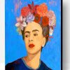 Frida Kahlo And Flowers Paint By Number