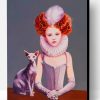 Girl And Sphinx Cat Paint By Number