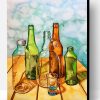 Glass Bottles Paint By Number