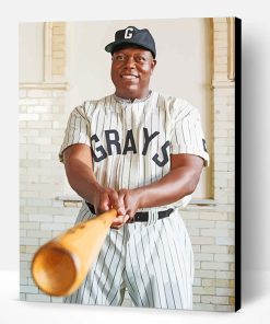Josh Gibson Negro Paint By Number