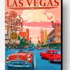 Las Vegas Poster Paint By Number