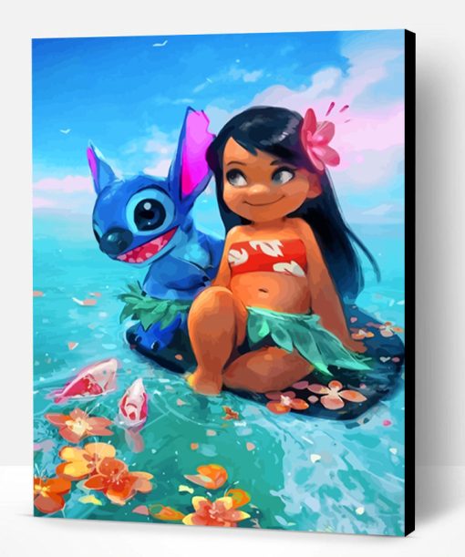 Lilo And Stitch Paint By Number