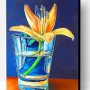 Lily Plants In Glass Paint By Number