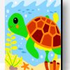 Little Turtle Paint By Number