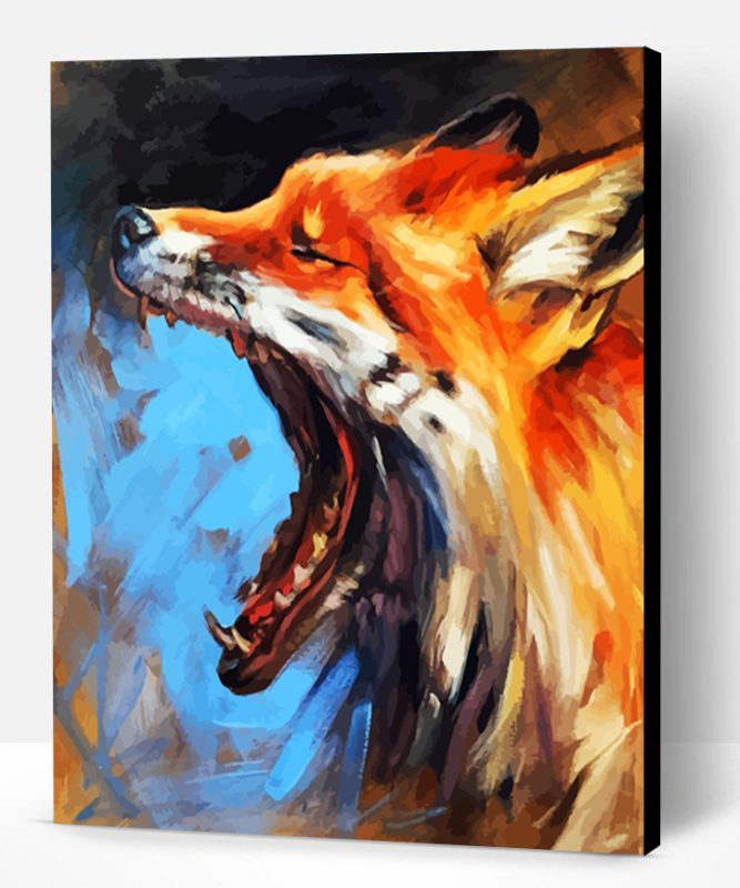Mad Fox Paint By Number