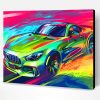 Mercedes Car Art Paint By Number