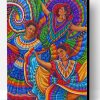 Mexican Folk Dancers Paint By Number