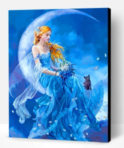 Moon Fairy Paint By Number