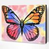 Multicolored Butterfly Paint By Number