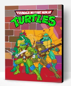 Ninja Turtles Superheroes Paint By Number