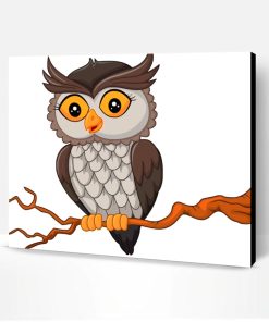 Owl Bird Paint By Number