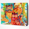 Owls Birds Art Paint By Number