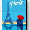 Paris Couple Paint By Number
