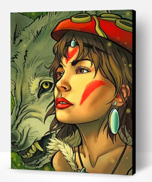 Princess Mononoke Paint By Number