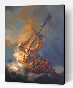 The Storm On The Sea Of Galilee Paint By Number