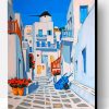 Santorini Greece Paint By Number