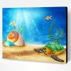 Sea Turtle Underwater Paint By Number