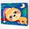 Sleepy Sloth Paint By Number