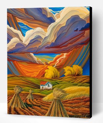 Southwest Landscape Paint By Number