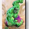 Superhero Hulk Paint By Number