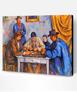The Card Players Paint By Number