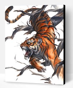 Tiger Artwork Paint By Number