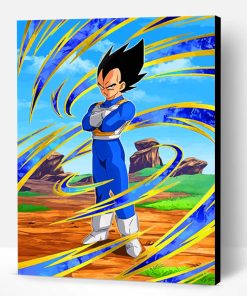 Vegeta Dragon Ball Z Paint By Number