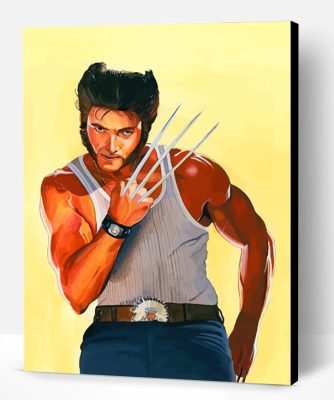 Wolverine Marvel Paint By Number