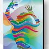 Abstract Colorful Woman Paint By Number