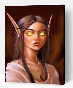 Aesthetic Elf Woman Paint By Number