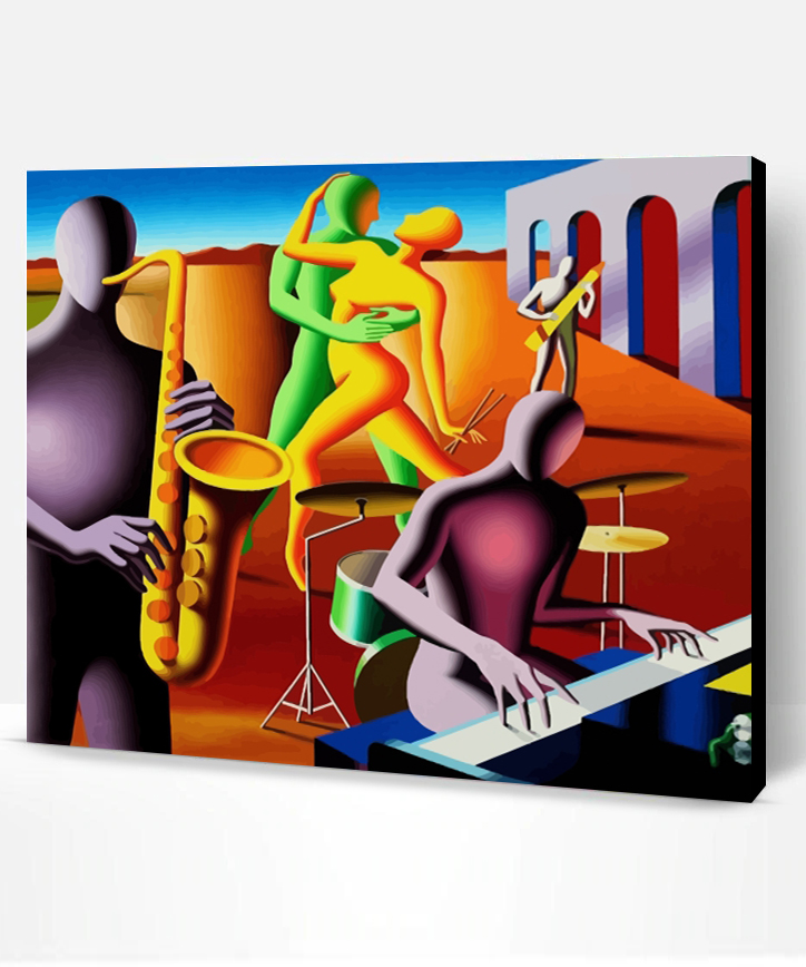 Dancers And Musicians Paint By Numbers Paint By Numbers Pro