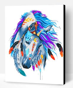 Aesthetic Colorful Horse Paint By Number