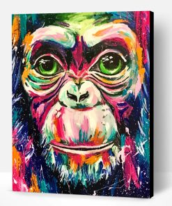 Aesthetic Monkey Paint By Number