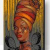 African Black Woman Paint By Number