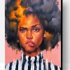 Afro Woman Paint By Number